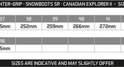 Winter-grip Snowboots Sr - Canadian Explorer II - Zwart/Grijs/Rood - 37 -Dames Winkel 550x135