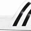 Adidas Slippers Adilette - UK 10 (maat 44,5) - Wit/zwart -Dames Winkel 550x183 4