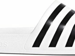 Adidas Slippers Adilette - UK 10 (maat 44,5) - Wit/zwart