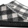 Birkenstock Zermatt Shearling Pantoffels Plaid White Wolvilt Regular-fit - Maat 43 -Dames Winkel 550x186