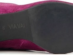 VIA VAI Noelle Rox Enkellaarsjes Dames - Paars - Maat 40 -Dames Winkel 550x188