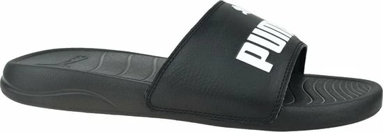 PUMA Popcat 20 Unisex Slippers - Black/White - Maat 44.5 19 PUMA Popcat 20 Unisex Slippers - Black/White - Maat 44.5 - Afbeelding 17