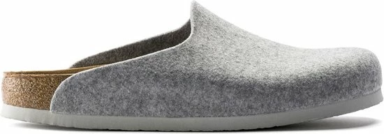 Birkenstock Amsterdam Light Gray Narrow VEG Felt Wooly Home Unisex Pantoffels - Lichtgrijs - Maat 42 7 Birkenstock Amsterdam Light Gray Narrow VEG Felt Wooly Home Unisex Pantoffels - Lichtgrijs - Maat 42 - Afbeelding 5