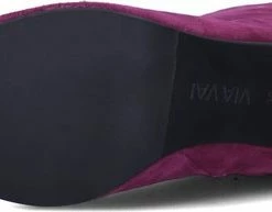 VIA VAI Noelle Rox Enkellaarsjes Dames - Paars - Maat 40 -Dames Winkel 550x193