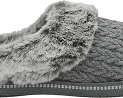 Skechers COZY CAMPFIRE - COZY TIMES Dames Pantoffels - Grijs - Maat 41 -Dames Winkel 550x197 10
