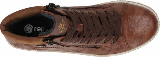 Remonte Dames Sneaker - Cognac - Maat 41 11 Remonte Dames Sneaker - Cognac - Maat 41 - Afbeelding 9