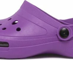 Crocs Classic Type Slipper, Pantoffel, Dames-Heren-Kinderen Slipper, Antibacterieel Slipper, Anatomical, Lilac- Maat 39-40, Buckhead Copacabana