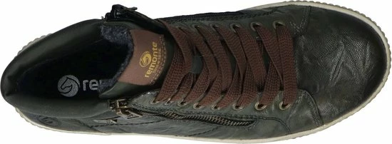 Remonte Dames Sneaker - Groen - Maat 39 11 Remonte Dames Sneaker - Groen - Maat 39 - Afbeelding 9