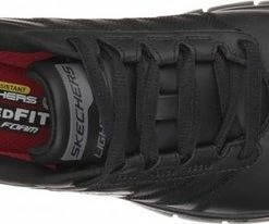 Skechers Work Relaxed Fit Sneakers Zwart Leer - Dames - Maat 38 30 Skechers Work Relaxed Fit Sneakers Zwart Leer - Dames - Maat 38 -Dames Winkel 550x206 7