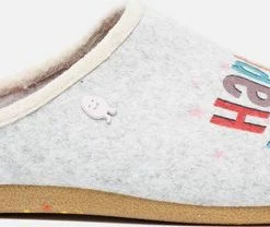 Hot Potatoes Delvin Sloffen Dames - Grijs - Maat 39