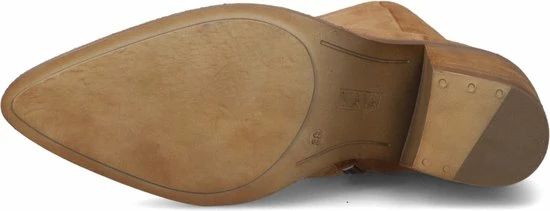 VIA VAI Kailee Faye Enkellaarsjes Dames - Cognac - Maat 38 6 VIA VAI Kailee Faye Enkellaarsjes Dames - Cognac - Maat 38 - Afbeelding 4