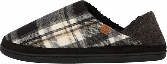 Therma -Tec Pantoffels Heren - Sloffen Heren - Grijs Geruit - 43-44 - Spaanse Sloffen - Slippers Heren - Huissokken 4 Therma -Tec Pantoffels Heren - Sloffen Heren - Grijs Geruit - 43-44 - Spaanse Sloffen - Slippers Heren - Huissokken - Afbeelding 2