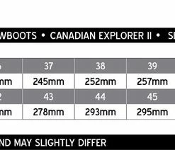 Winter-grip Snowboots Sr - Canadian Explorer II - Zwart/Grijs/Rood - 37 -Dames Winkel 550x212 10