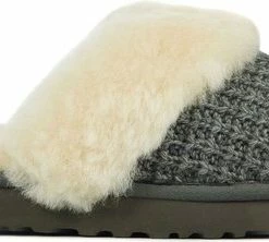 UGG Vrouwen Canvas Harde Zool Pantoffels / Open Sloffen - 1117659 - Grijs - Maat 42