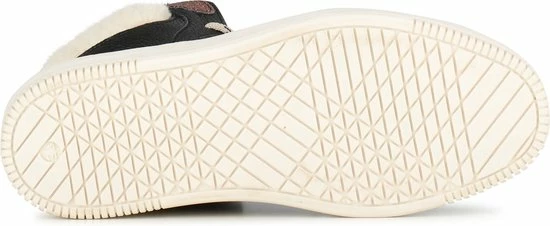 Ps Poelman ESQUIMO Dames Hoge Sneakers Teddy - Zwart Multi - Maat 40 6 Ps Poelman ESQUIMO Dames Hoge Sneakers Teddy - Zwart Multi - Maat 40 - Afbeelding 4