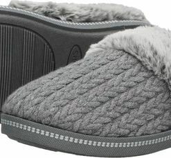 Skechers COZY CAMPFIRE - COZY TIMES Dames Pantoffels - Grijs - Maat 41 -Dames Winkel 550x228 7
