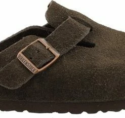 Birkenstock Boston VL WB Narrow Unisex Clogs - Mocca - Maat 41