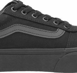 Vans Ward Platform Dames Sneakers - (Canvas) Black/Black - Maat 42 -Dames Winkel 550x234 5
