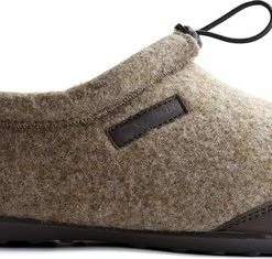 Travelin' Back-Home Dames Sloffen - Wollen Pantoffels - Rubberen Zool - Beige/Zand - Maat 42 -Dames Winkel 550x235 17