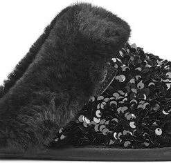 UGG Scuffette II Chunky Sequin Dames Sloffen - Black - Maat 39 -Dames Winkel 550x236 11