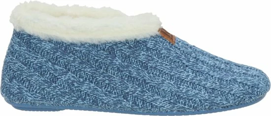 Nelson Home Dames Pantoffel - Blauw - Maat 42 14 Nelson Home Dames Pantoffel - Blauw - Maat 42 - Afbeelding 12