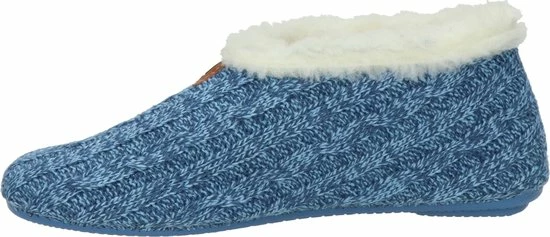 Nelson Home Dames Pantoffel - Blauw - Maat 42 16 Nelson Home Dames Pantoffel - Blauw - Maat 42 - Afbeelding 14