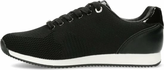 Mexx Sneaker Cato Zwart Met Witte Zool - Dames - Maat 38 17 Mexx Sneaker Cato Zwart Met Witte Zool - Dames - Maat 38 - Afbeelding 15