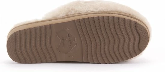 Warmbat Mungo Fur Dames Pantoffels - Stone - Maat 37 13 Warmbat Mungo Fur Dames Pantoffels - Stone - Maat 37 - Afbeelding 11