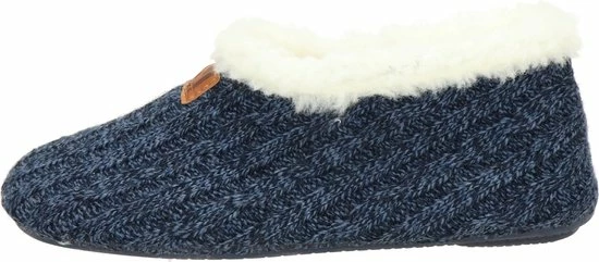 Nelson Home Dames Pantoffel - Blauw - Maat 42 10 Nelson Home Dames Pantoffel - Blauw - Maat 42 - Afbeelding 8
