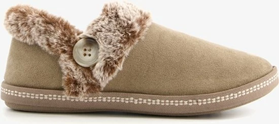 Skechers Cozy Campfire Gevoerde Dames Pantoffels - Beige - Maat 39 - Extra Comfort - Memory Foam 9 Skechers Cozy Campfire Gevoerde Dames Pantoffels - Beige - Maat 39 - Extra Comfort - Memory Foam - Afbeelding 7