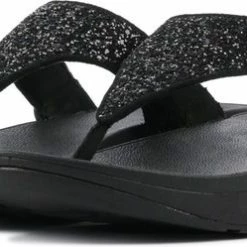 Fitflop Slippers - Maat 39 - Vrouwen - Zwart -Dames Winkel 550x249 2