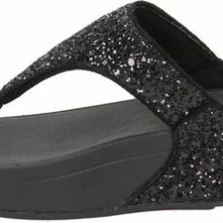 Fitflop Slippers - Maat 39 - Vrouwen - Zwart -Dames Winkel 550x249 3