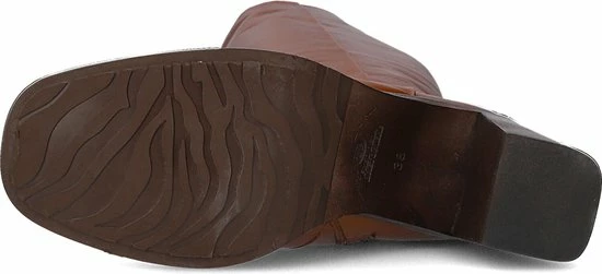 Fred De La Bretoniere 193010124 Hoge Laarzen - Dames - Cognac - Maat 38 5 Fred De La Bretoniere 193010124 Hoge Laarzen - Dames - Cognac - Maat 38 - Afbeelding 3