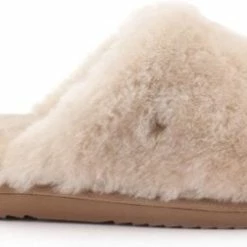 Warmbat Mungo Fur Dames Pantoffels - Stone - Maat 37 34 Warmbat Mungo Fur Dames Pantoffels - Stone - Maat 37 -Dames Winkel 550x252 11