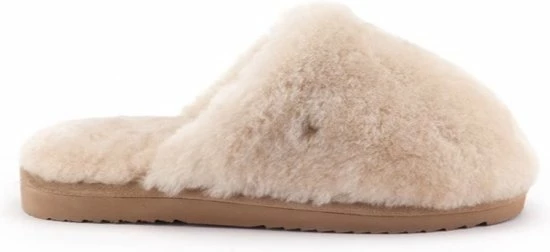 Warmbat Mungo Fur Dames Pantoffels - Stone - Maat 37 18 Warmbat Mungo Fur Dames Pantoffels - Stone - Maat 37 - Afbeelding 16