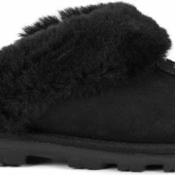 UGG Coquette Dames Sloffen - Black - Maat 41