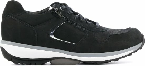 Xsensible Vrouwen Suède Lage Sneakers / Damesschoenen Jersey 30042 - Zwart - Maat 38 3 Xsensible Vrouwen Suède Lage Sneakers / Damesschoenen Jersey 30042 - Zwart - Maat 38