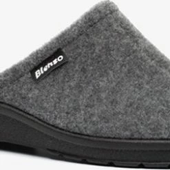 Blenzo Dames Pantoffels - Grijs - Maat 38 - Sloffen