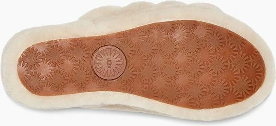 UGG Fluff Yeah Slide Dames Sloffen - Natural - Maat 40 9 UGG Fluff Yeah Slide Dames Sloffen - Natural - Maat 40 - Afbeelding 7