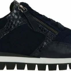 Gabor 438 Lage Sneakers - Dames - Blauw - Maat 41 -Dames Winkel 550x253 9