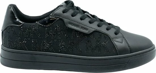 Michael Kors Keating Lace Up Dames Sneaker - Zwart - Maat 36 3 Michael Kors Keating Lace Up Dames Sneaker - Zwart - Maat 36
