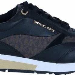 Michael Kors Allie Stride Dames Sneakers - Black/Brown - Maat 37 -Dames Winkel 550x257 4