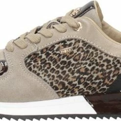 Mexx Dames Sneaker Fleur Taupe -Dames Winkel 550x258 11