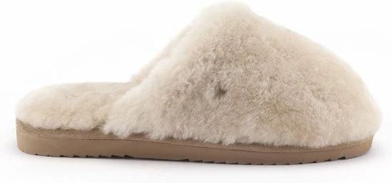 Warmbat Mungo Fur Dames Pantoffels - Stone - Maat 37 15 Warmbat Mungo Fur Dames Pantoffels - Stone - Maat 37 - Afbeelding 13