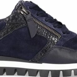 Gabor 438 Lage Sneakers - Dames - Blauw - Maat 41 -Dames Winkel 550x258 7
