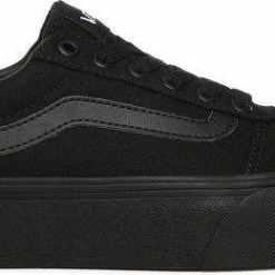 Vans Ward Platform Dames Sneakers - (Canvas) Black/Black - Maat 42 -Dames Winkel 550x260 10