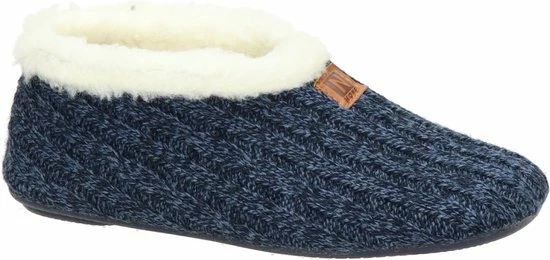 Nelson Home Dames Pantoffel - Blauw - Maat 42 17 Nelson Home Dames Pantoffel - Blauw - Maat 42 - Afbeelding 15