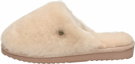 Warmbat Mungo Fur Dames Pantoffels - Stone - Maat 37 10 Warmbat Mungo Fur Dames Pantoffels - Stone - Maat 37 - Afbeelding 8