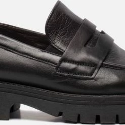 Gabor Instappers Zwart Leer 132311 - Dames - Maat 38