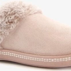 Skechers Cozy Campfire Dames Pantoffels - Roze - Maat 38 - Extra Comfort - Memory Foam